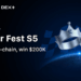 MEXC DEX+ Super Fest Season 5 Launches with a 200,000 USDT Prize Pool