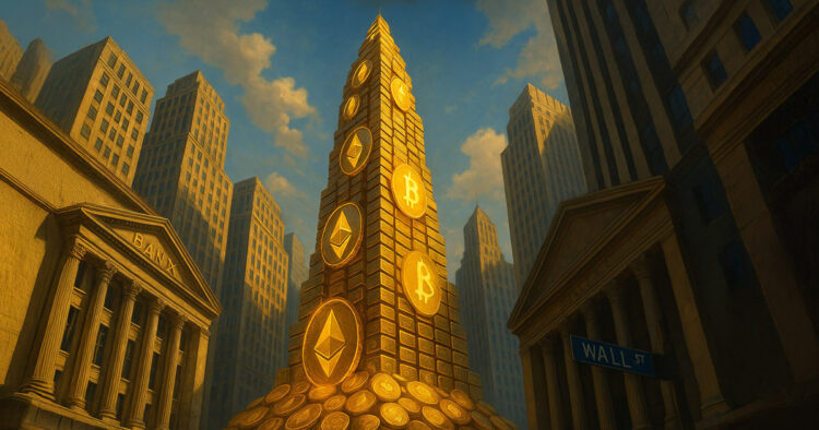 Gold legally barred from what BTC, XRP, TON, ETH are now doing to Wall Street