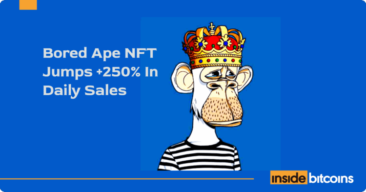 Bored Ape Jumps +250% In Sales, Following NFT Strategy Launch