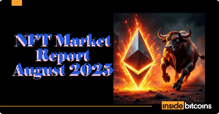 NFT Sales Surge In August, Up 2.78% From July 2025