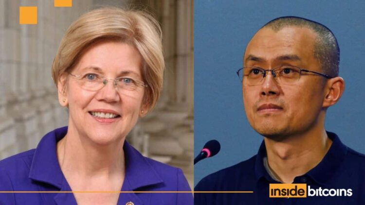 Binance’s CZ Weights Libel Suit Against Sen. Warren: Report