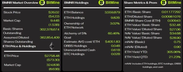 BitMine and the digital asset dilemma as Ethereum losses mount