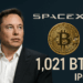 Elon Musk’s SpaceX Moves 1,021 BTC Ahead of a Possible IPO