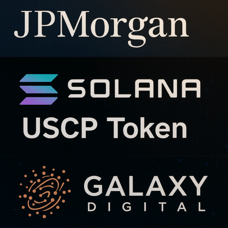 JPMorgan Taps Solana to Create USCP Token for Galaxy Digital’s On-Chain Debt Raise