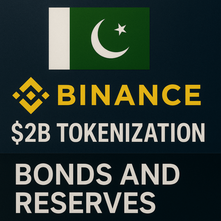 Pakistan Taps Binance to Explore $2B Tokenization of Bonds and Reserves