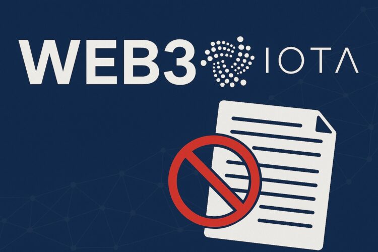 IOTA Expert Co-Authors INATBA Paper Challenging Web3 Rules