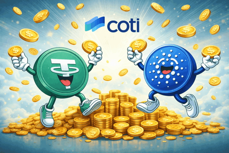 COTI Launches No-Staking Rewards for USDT and ADA