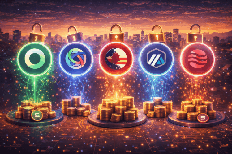 ONDO, Aster, TRUMP, ARB, STRK, and SEI Face Supply Tests as Unlocks Accelerate