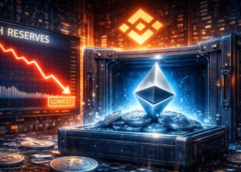 Ethereum Supply Tightens On Binance As Reserves Hit Lowest Level Since 2016