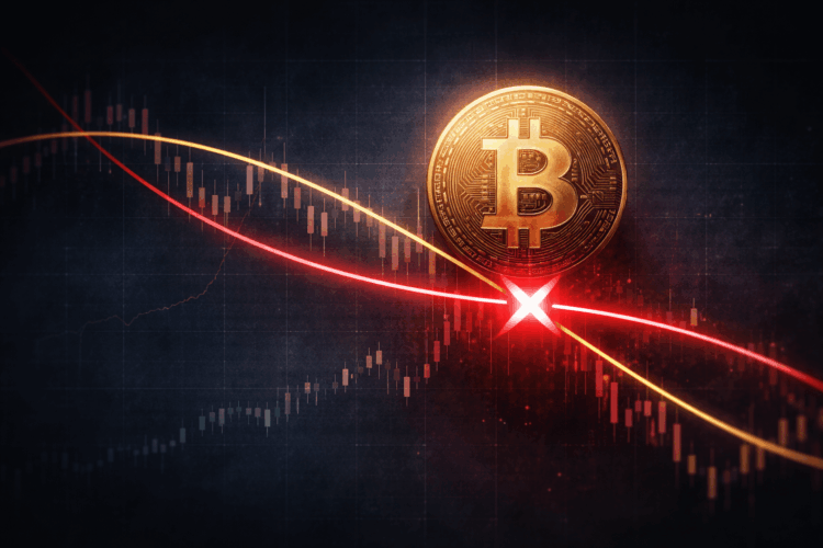 Bitcoin Death Cross That Last Preceded A 66% Drop Is Back