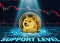 Dogecoin (DOGE) Gives Back Gains, Support Level Under Spotlight
