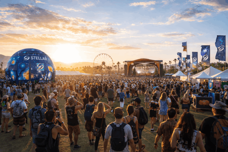 Stellar Drives Real-World Adoption Through Art and Festivals