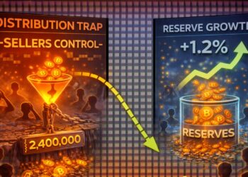 Why Bitcoin’s Reserve Growth Proves Sellers Still Hold The Tape