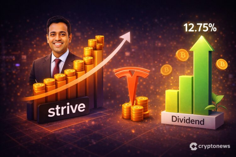 Vivek Ramaswamy Strive Beats Tesla in Bitcoin Holdings, Hikes SATA Dividend to 12.75%