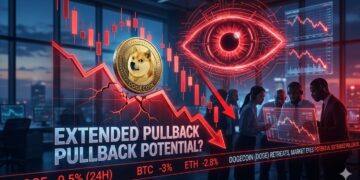 Dogecoin (DOGE) Retreats, Market Eyes Potential Extended Pullback