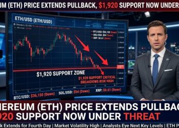 Ethereum Price Extends Pullback, $1,920 Support Now Under Threat