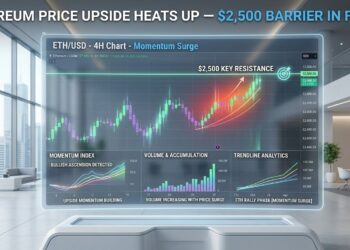 Ethereum Price Upside Heats Up — $2,500 Barrier in Focus