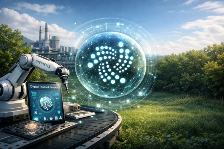 Siemens Integrates IOTA for EU Digital Product Passport