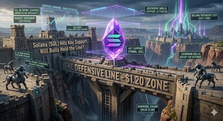 Solana (SOL) Hits Key Support, Will Bulls Hold the Line?