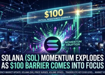 Solana (SOL) Momentum Explodes as $100 Barrier Comes Into Focus