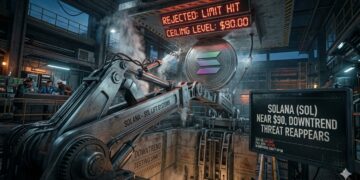 Solana (SOL) Rejected Near $90, Downtrend Threat Reappears