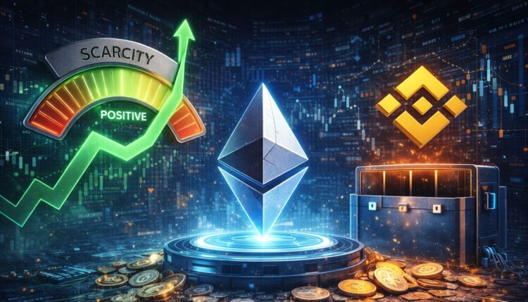 Ethereum Scarcity Index Turns Positive As Binance Supply Tightens