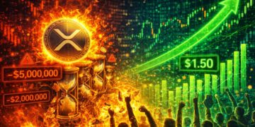 XRP Liquidations Accelerate After $1.50 Breakout: Short Squeeze Unfolds