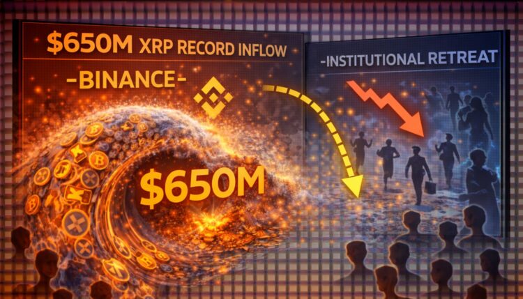 Why XRP’s Record Inflow To Binance Signals A Massive Institutional Retreat