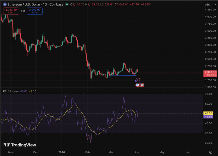 Ethereum Price Prediction: Network Activity Still Growing in This Volatile Market