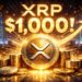 XRP Analyst Says It’s ‘Almost Certain’ That Price Will Reach $1,000 In This Timeframe