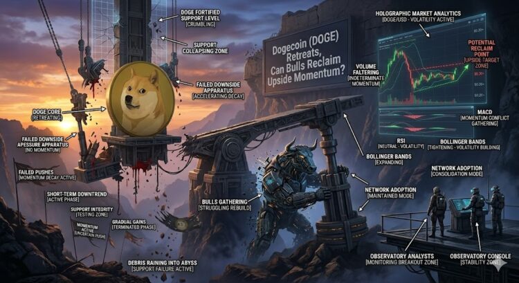 Dogecoin (DOGE) Retreats, Can Bulls Reclaim Upside Momentum?