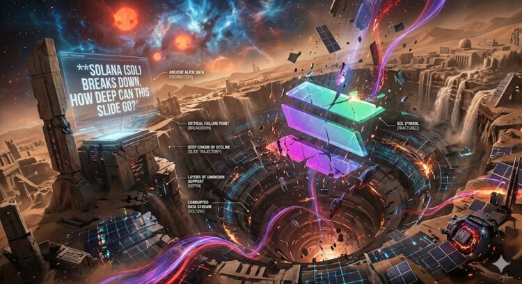 Solana (SOL) Cracks Lower, Traders Brace for Volatile Selloff