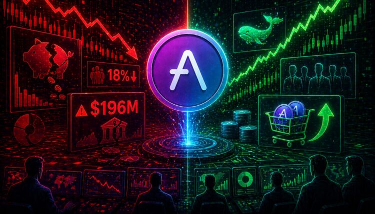 Aave Is Down 18% And Carrying $196M In Bad Debt, But Smart Money Is Buying Anyway