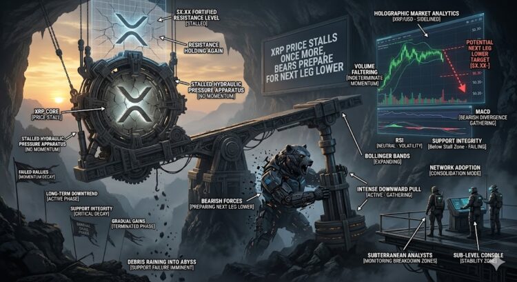 XRP Price Stalls Once More, Bears Prepare for Next Leg Lower